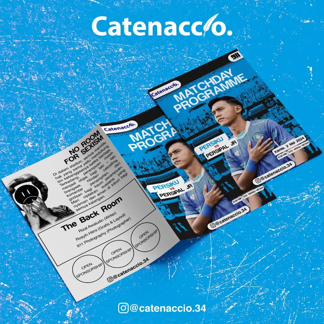 Matchday Programme #1 - Persiku vs Persipal JR