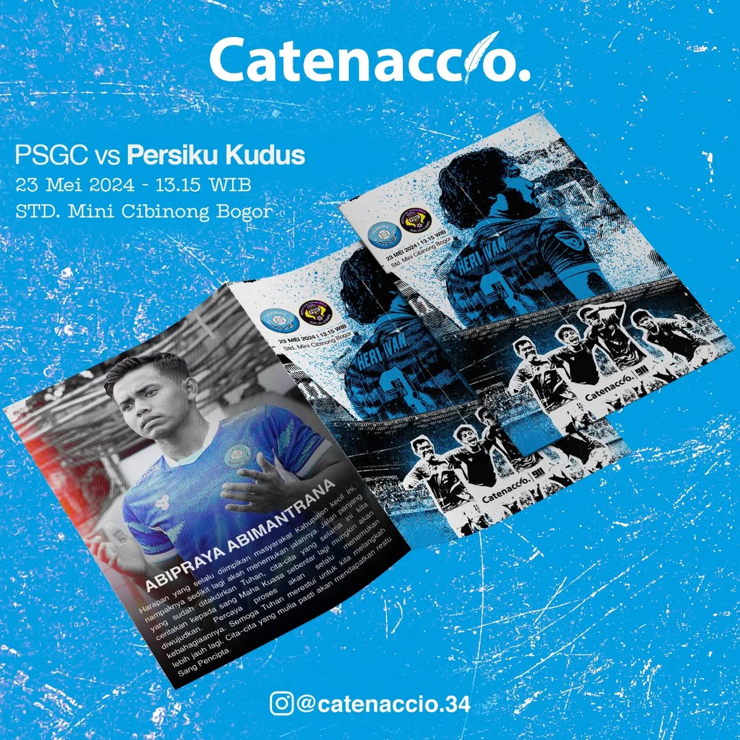 Matchday Programme #7 - PSGC Ciamis vs Persiku